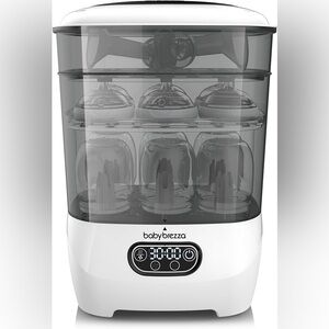 Baby brezza bottle sterilizer and dryer advanced steam sanitizer